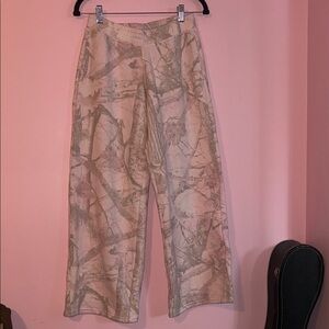 Hollister Pink Camo sweatpants